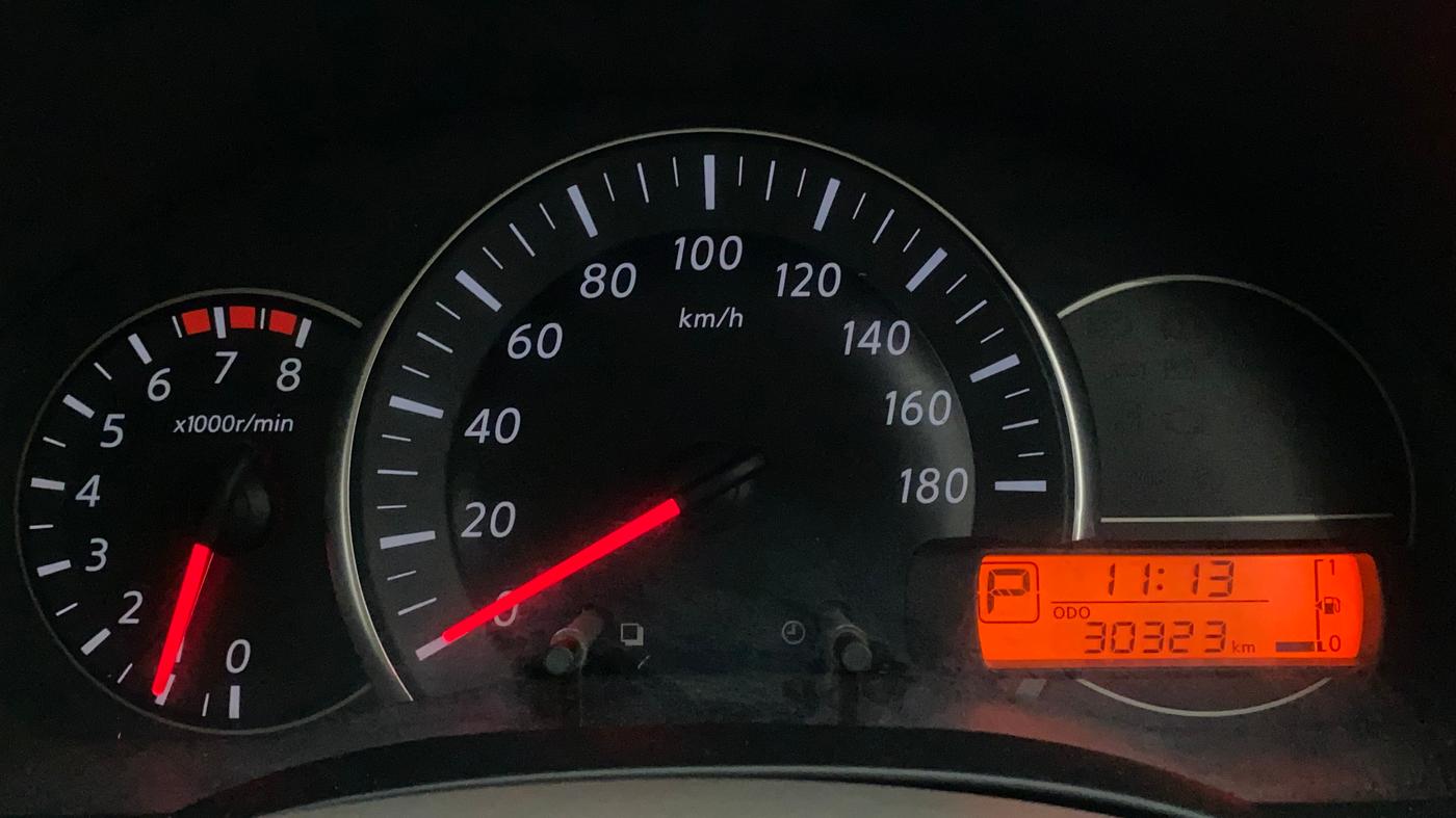 2013 Nissan Micra XV CVT, Petrol, Automatic, 30,432 km, Odometer Image