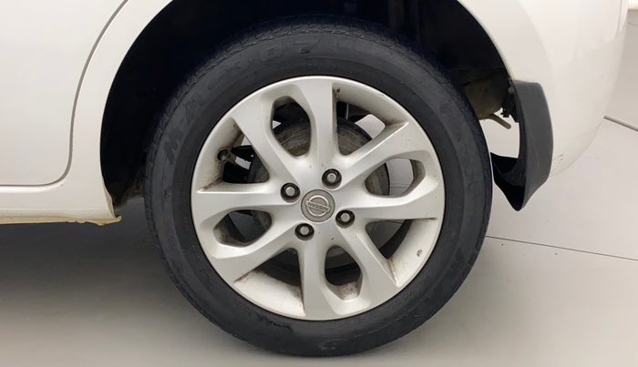 2013 Nissan Micra XV CVT, Petrol, Automatic, 30,432 km, Left Rear Wheel