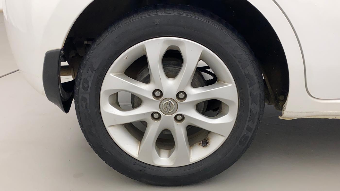 2013 Nissan Micra XV CVT, Petrol, Automatic, 30,432 km, Right Rear Wheel