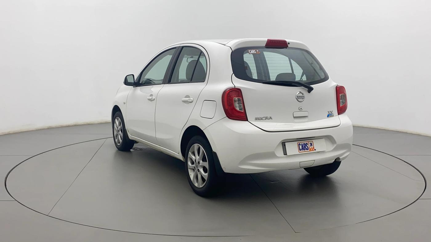 2013 Nissan Micra XV CVT, Petrol, Automatic, 30,432 km, Left Back Diagonal