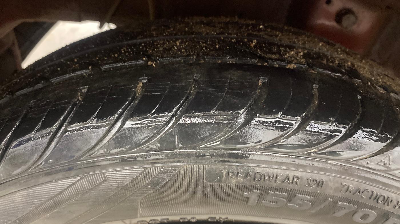 2018 Hyundai Eon SPORTZ, Petrol, Manual, 47,512 km, Right Rear Tyre Tread