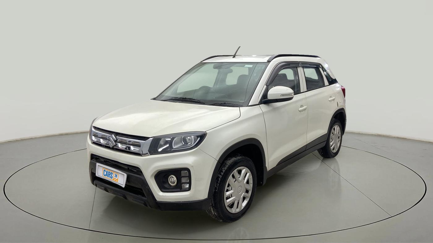 2020 Maruti Vitara Brezza LXI, Petrol, Manual, 28,671 km, Left Front Diagonal