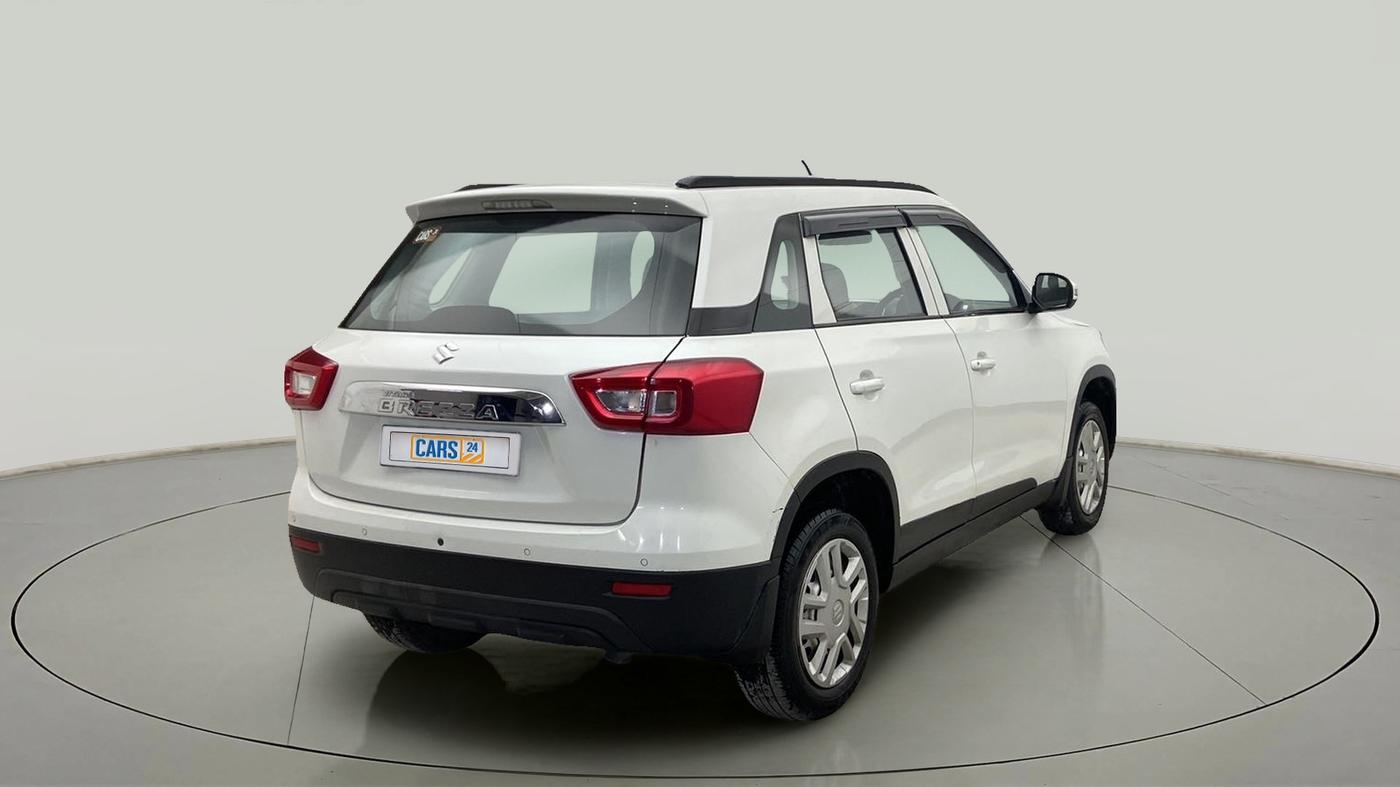 2020 Maruti Vitara Brezza LXI, Petrol, Manual, 28,671 km, Right Back Diagonal