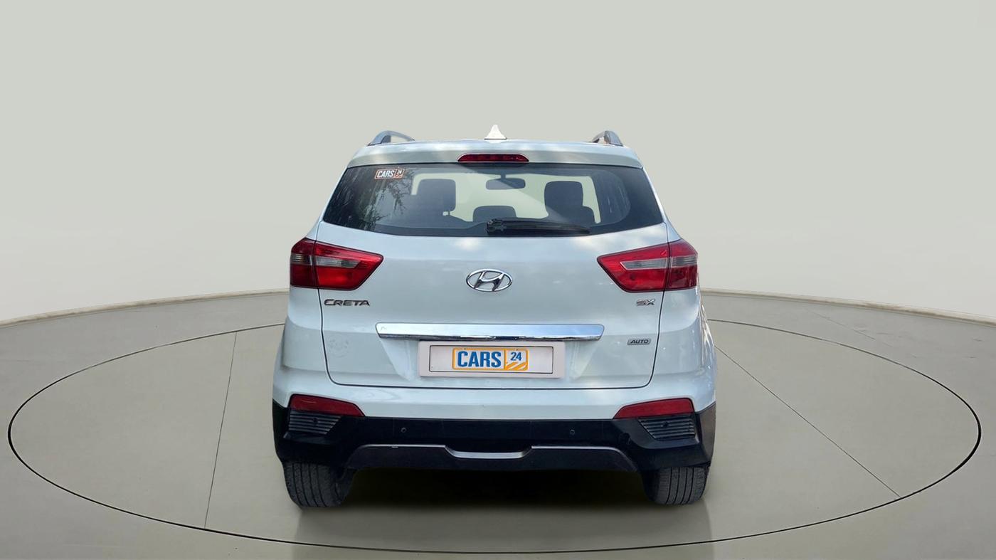 2017 Hyundai Creta SX PLUS AT 1.6 DIESEL, Diesel, Automatic, 94,912 km, Back/Rear