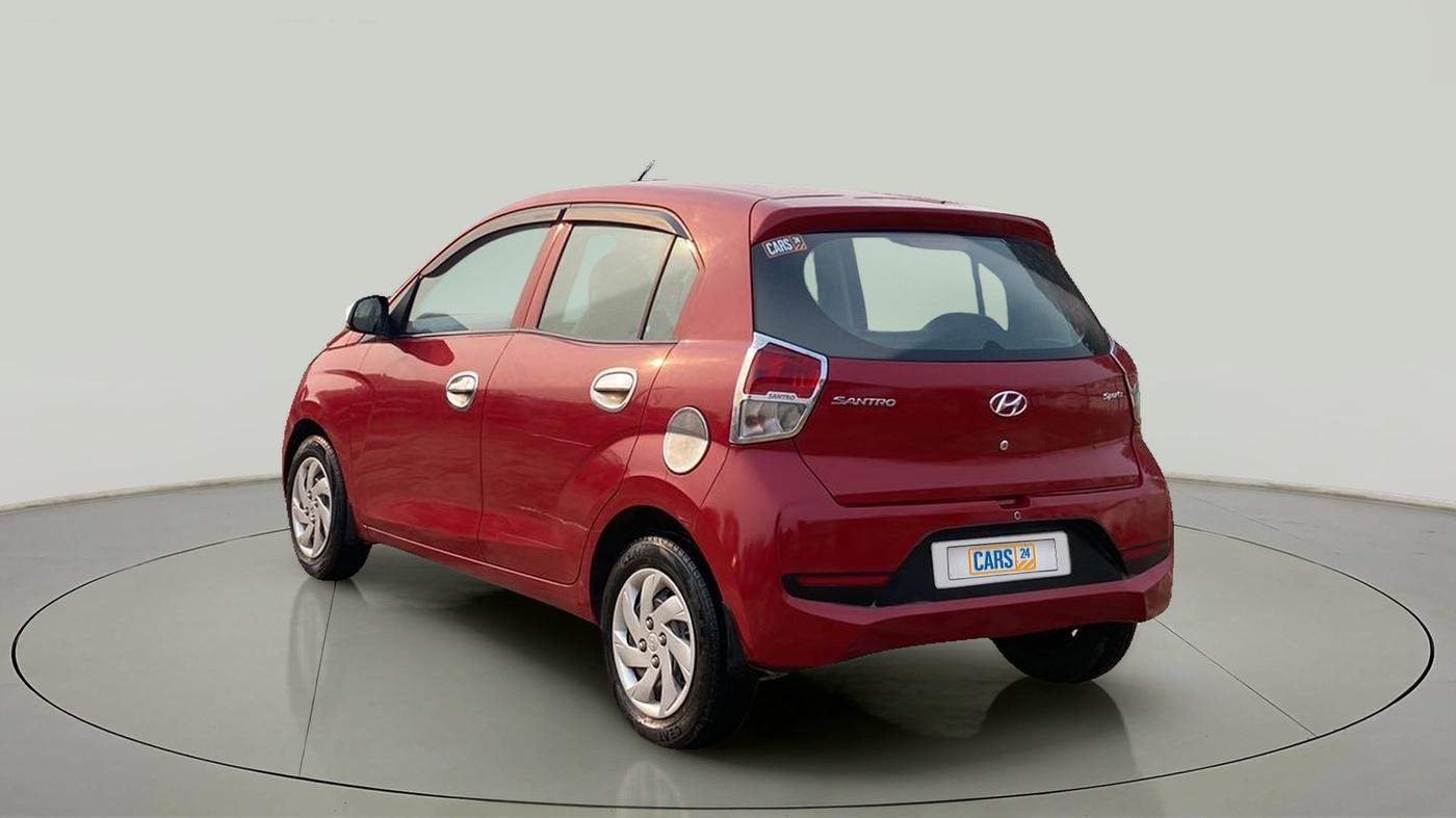 2019 Hyundai NEW SANTRO SPORTZ AMT, Petrol, Automatic, 65,021 km, Left Back Diagonal