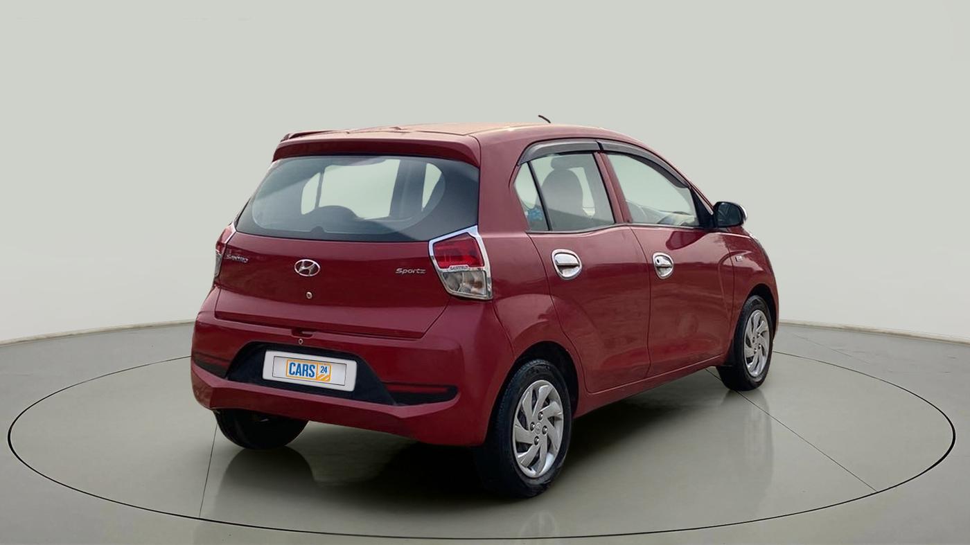 2019 Hyundai NEW SANTRO SPORTZ AMT, Petrol, Automatic, 65,021 km, Right Back Diagonal