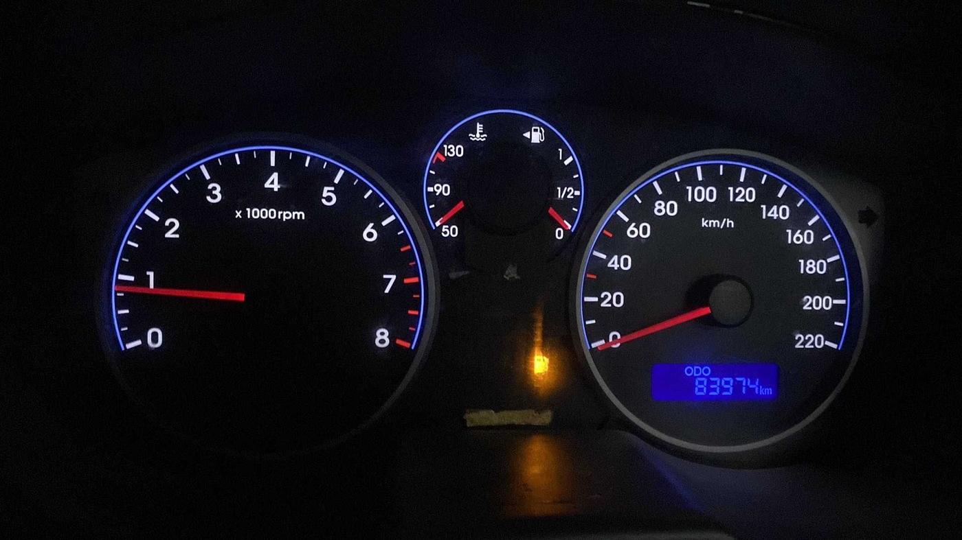 2012 Hyundai i20 MAGNA (O) 1.2, CNG, Manual, 84,019 km, Odometer Image