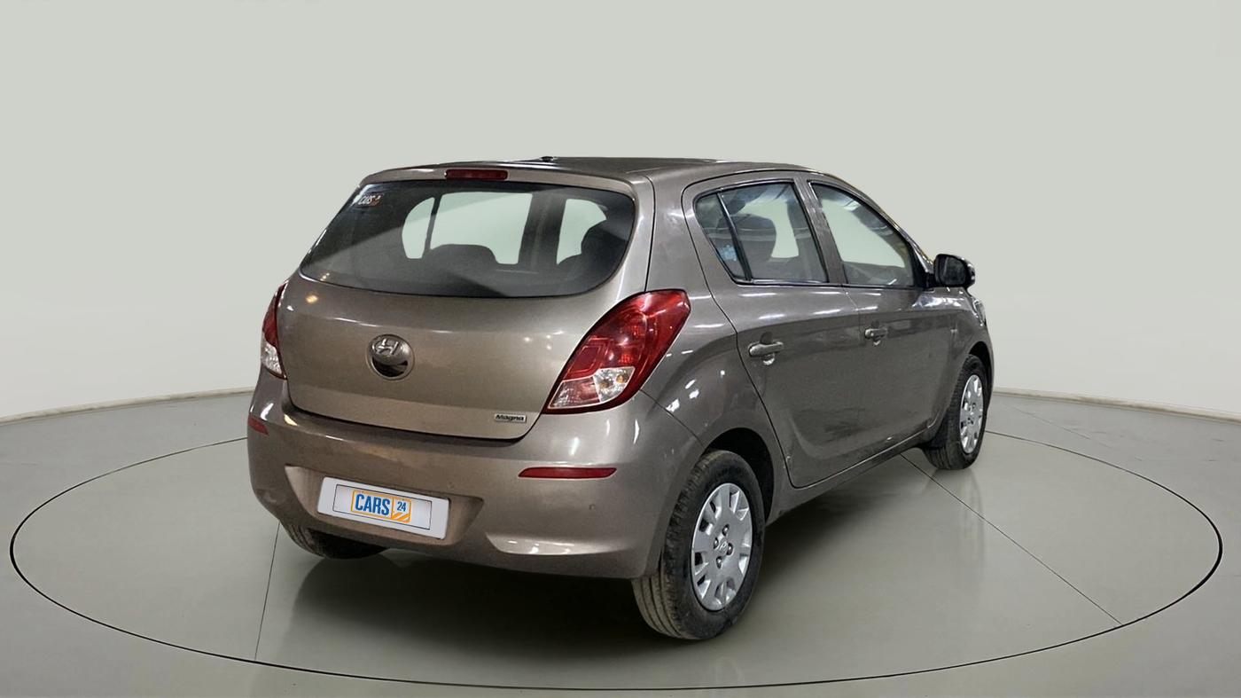 2012 Hyundai i20 MAGNA (O) 1.2, CNG, Manual, 84,019 km, Right Back Diagonal