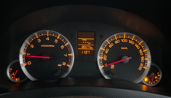 2013 Maruti Swift VXI, Petrol, Manual, 36,577 km, Odometer Image