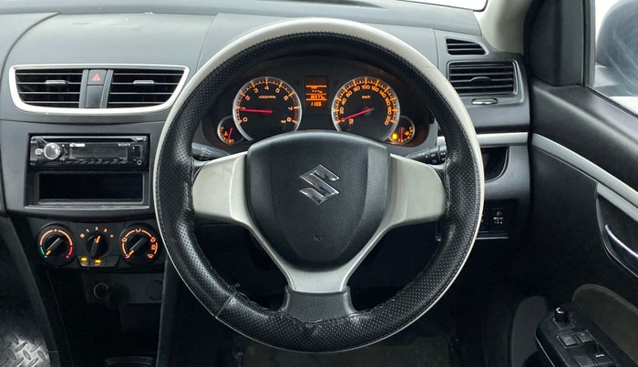 2013 Maruti Swift VXI, Petrol, Manual, 36,577 km, Steering Wheel Close Up