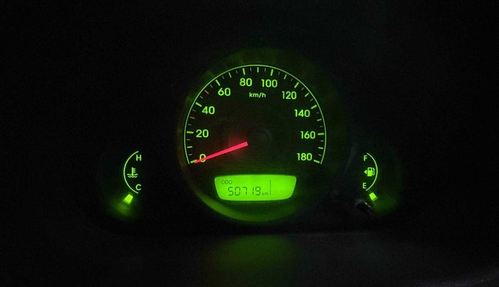 2017 Hyundai Eon ERA +, Petrol, Manual, 50,706 km, Odometer Image