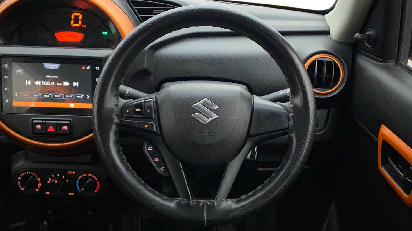 2019 Maruti S PRESSO VXI+, Petrol, Manual, 28,904 km, Steering Wheel Close Up