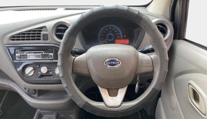 2017 Datsun Redi Go S, Petrol, Manual, 48,191 km, Steering Wheel Close Up