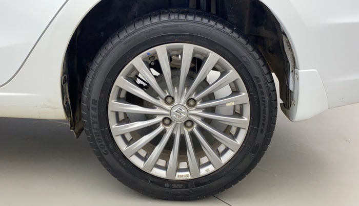 2018 Maruti Ciaz ALPHA 1.4 PETROL, Petrol, Manual, 73,694 km, Left Rear Wheel