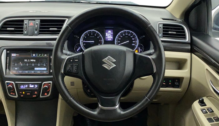 2018 Maruti Ciaz ALPHA 1.4 PETROL, Petrol, Manual, 73,694 km, Steering Wheel Close Up