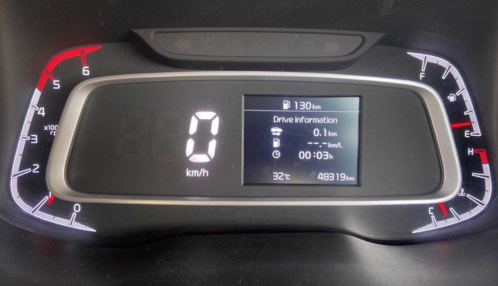 2021 KIA SONET HTX 1.5, Diesel, Manual, 48,393 km, Odometer Image