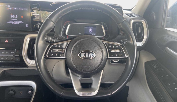 2021 KIA SONET HTX 1.5, Diesel, Manual, 48,393 km, Steering Wheel Close Up