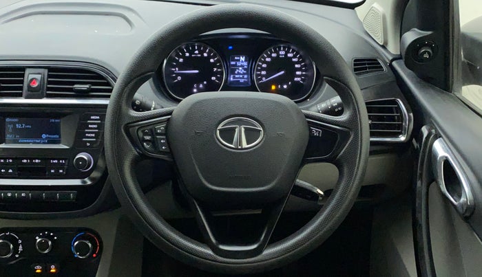 2018 Tata Tiago XZA PETROL, Petrol, Automatic, 50,496 km, Steering Wheel Close Up