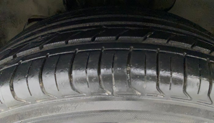 2018 Tata Tiago XZA PETROL, Petrol, Automatic, 50,496 km, Left Front Tyre Tread