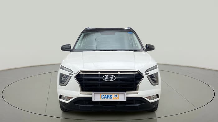 2021 Hyundai Creta SX (O) 1.4 TURBO DCT DUAL TONE, Petrol, Automatic, 32,162 km, Front