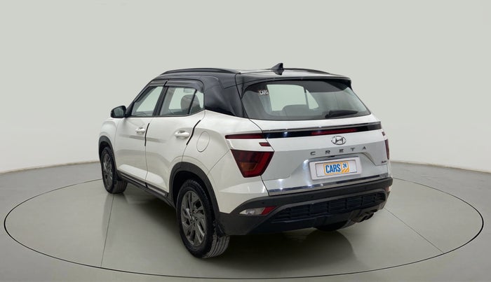 2021 Hyundai Creta SX (O) 1.4 TURBO DCT DUAL TONE, Petrol, Automatic, 32,162 km, Left Back Diagonal