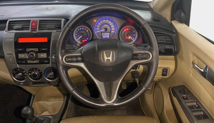 2012 Honda City 1.5L I-VTEC V MT SUNROOF, Petrol, Manual, 64,762 km, Steering Wheel Close Up