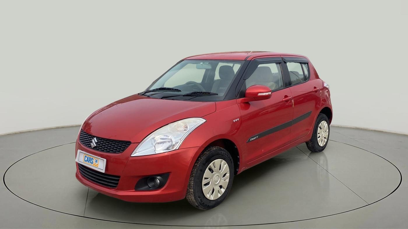 2014 Maruti Swift VXI, Petrol, Manual, 13,355 km, Left Front Diagonal
