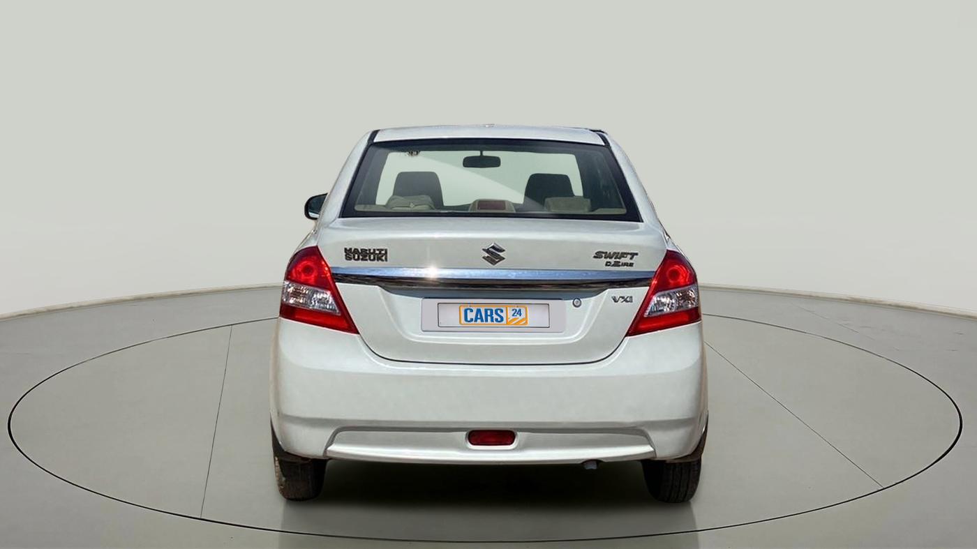 2012 Maruti Swift Dzire VXI, Petrol, Manual, 98,736 km, Back/Rear