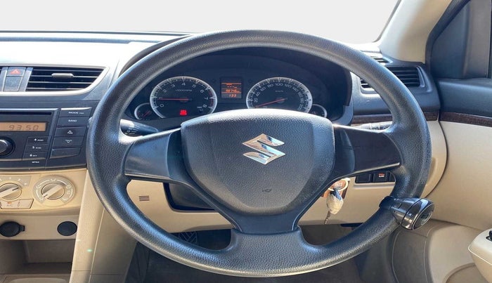 2012 Maruti Swift Dzire VXI, Petrol, Manual, 98,736 km, Steering Wheel Close Up