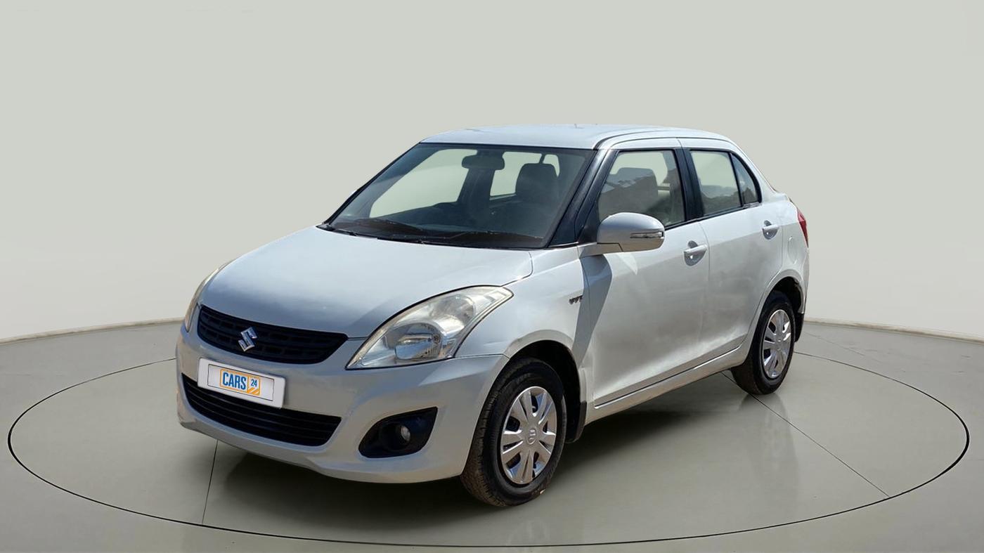 2012 Maruti Swift Dzire VXI, Petrol, Manual, 98,736 km, Left Front Diagonal