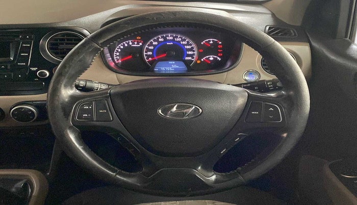 2013 Hyundai Grand i10 ASTA 1.2 KAPPA VTVT, Petrol, Manual, 75,686 km, Steering Wheel Close Up