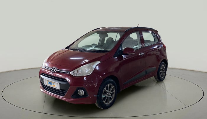 2013 Hyundai Grand i10 ASTA 1.2 KAPPA VTVT, Petrol, Manual, 75,686 km, Left Front Diagonal