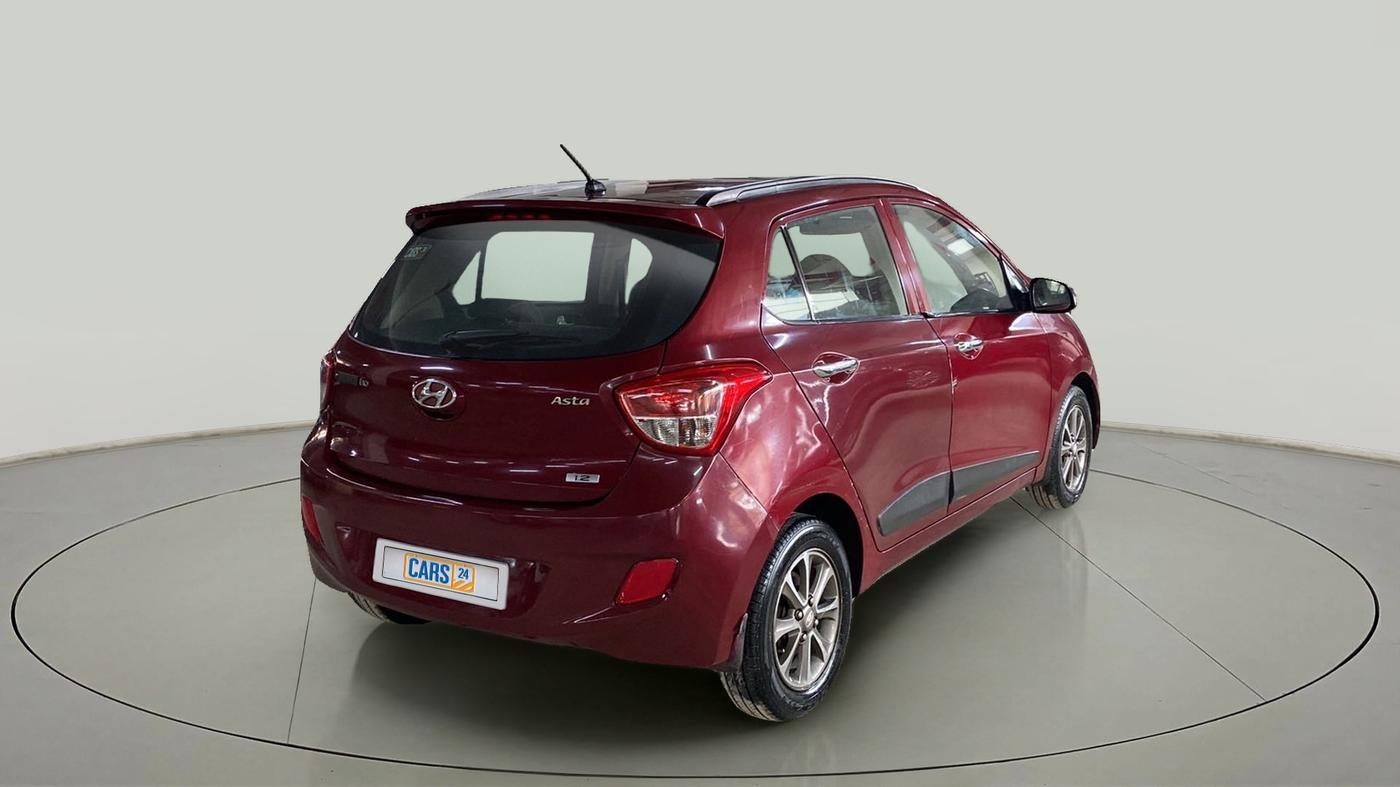 2013 Hyundai Grand i10 ASTA 1.2 KAPPA VTVT, Petrol, Manual, 75,686 km, Right Back Diagonal