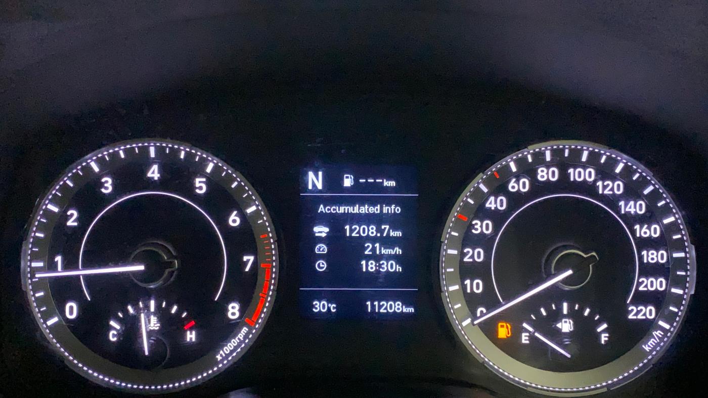 2020 Hyundai VENUE SX 1.0 (O) TURBO IMT, Petrol, Manual, 11,208 km, Odometer Image