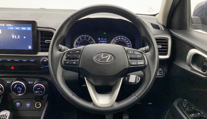 2020 Hyundai VENUE SX 1.0 (O) TURBO IMT, Petrol, Manual, 11,208 km, Steering Wheel Close Up