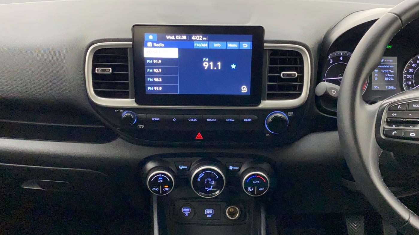 2020 Hyundai VENUE SX 1.0 (O) TURBO IMT, Petrol, Manual, 11,208 km, Air Conditioner