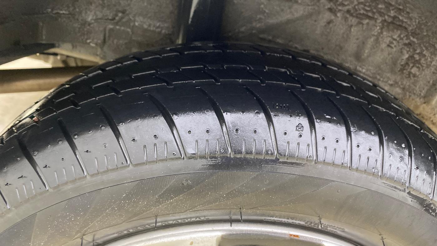 2021 Honda Amaze 1.2L I-VTEC E, Petrol, Manual, 36,145 km, Right Rear Tyre Tread