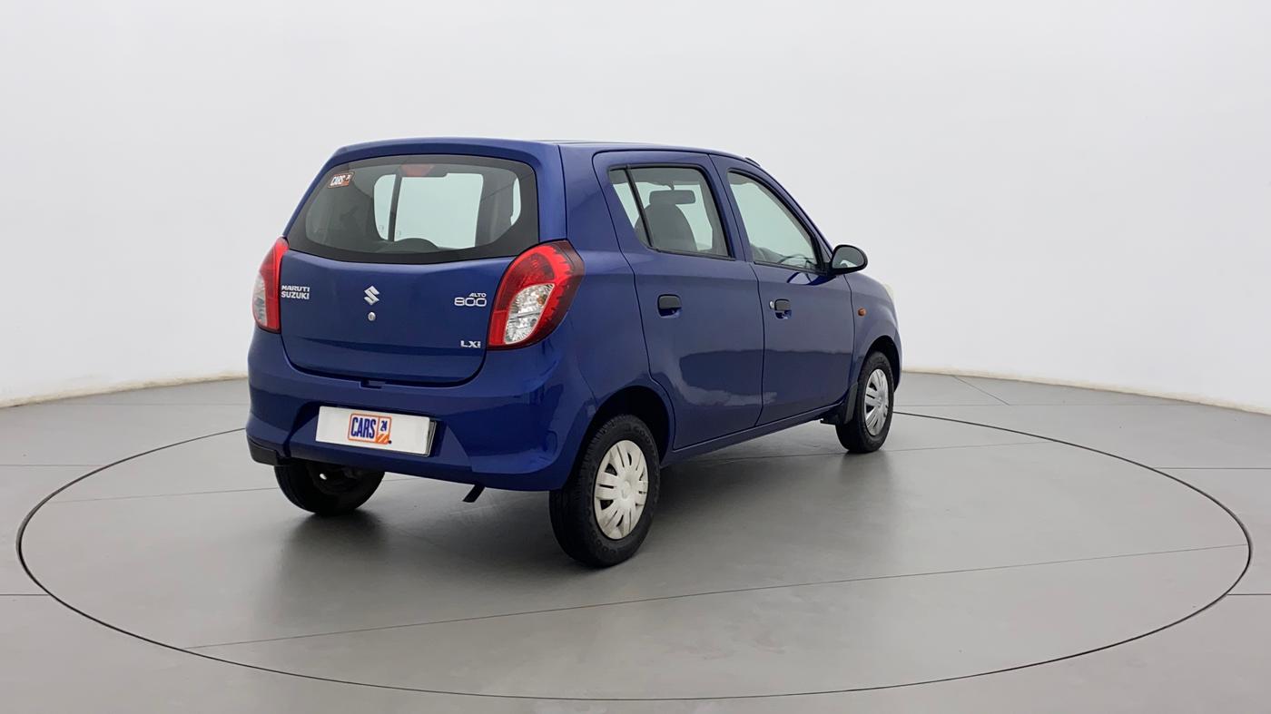 2014 Maruti Alto 800 LXI, Petrol, Manual, 59,012 km, Right Back Diagonal