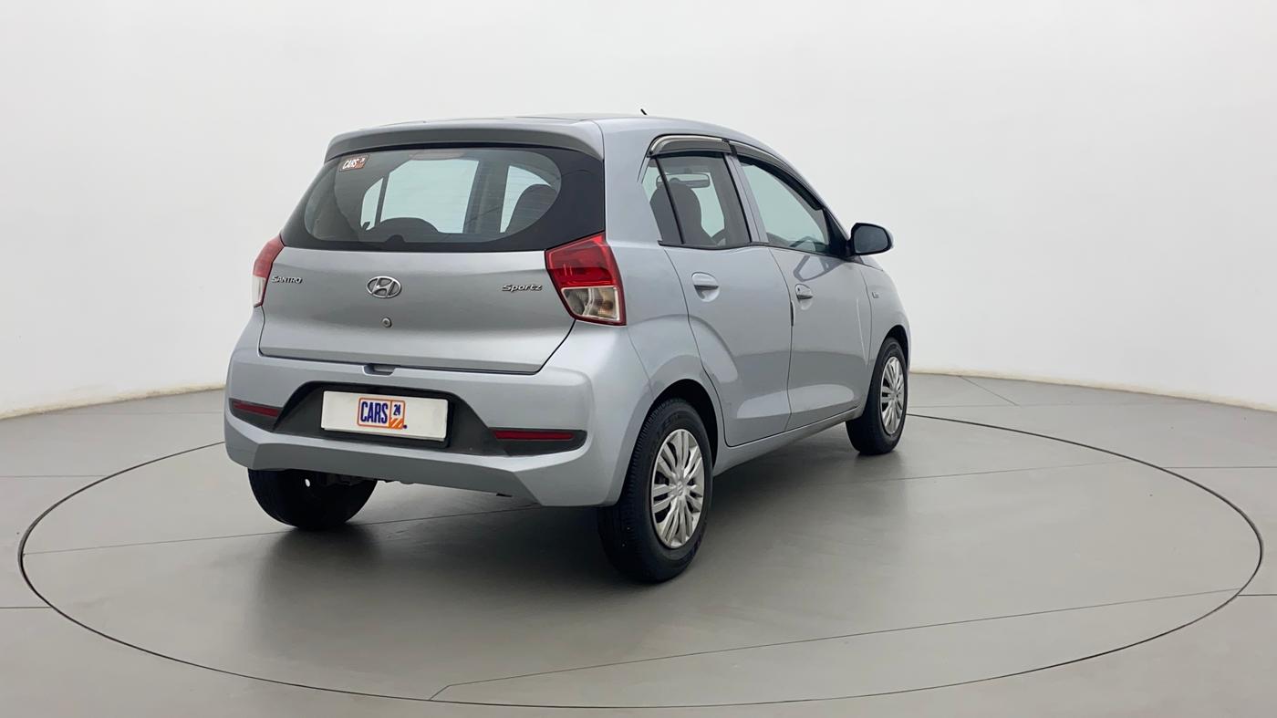 2019 Hyundai NEW SANTRO SPORTZ AMT, Petrol, Automatic, 67,560 km, Right Back Diagonal