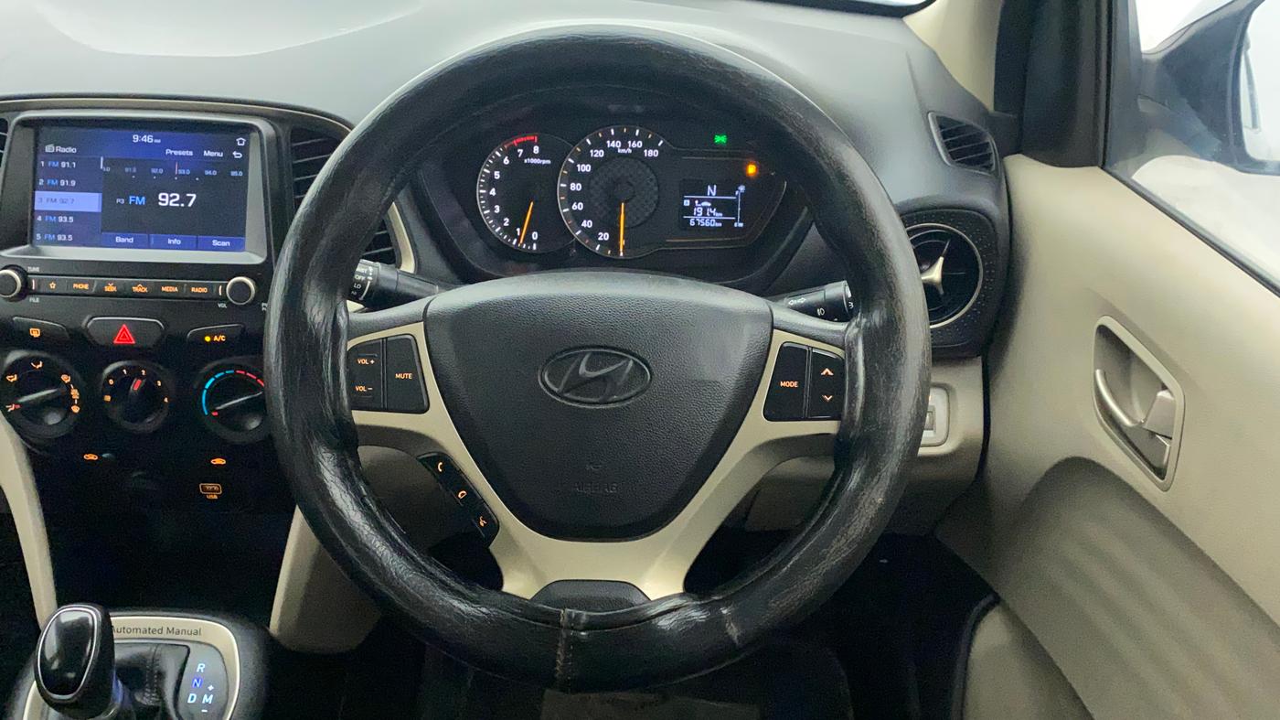 2019 Hyundai NEW SANTRO SPORTZ AMT, Petrol, Automatic, 67,560 km, Steering Wheel Close Up