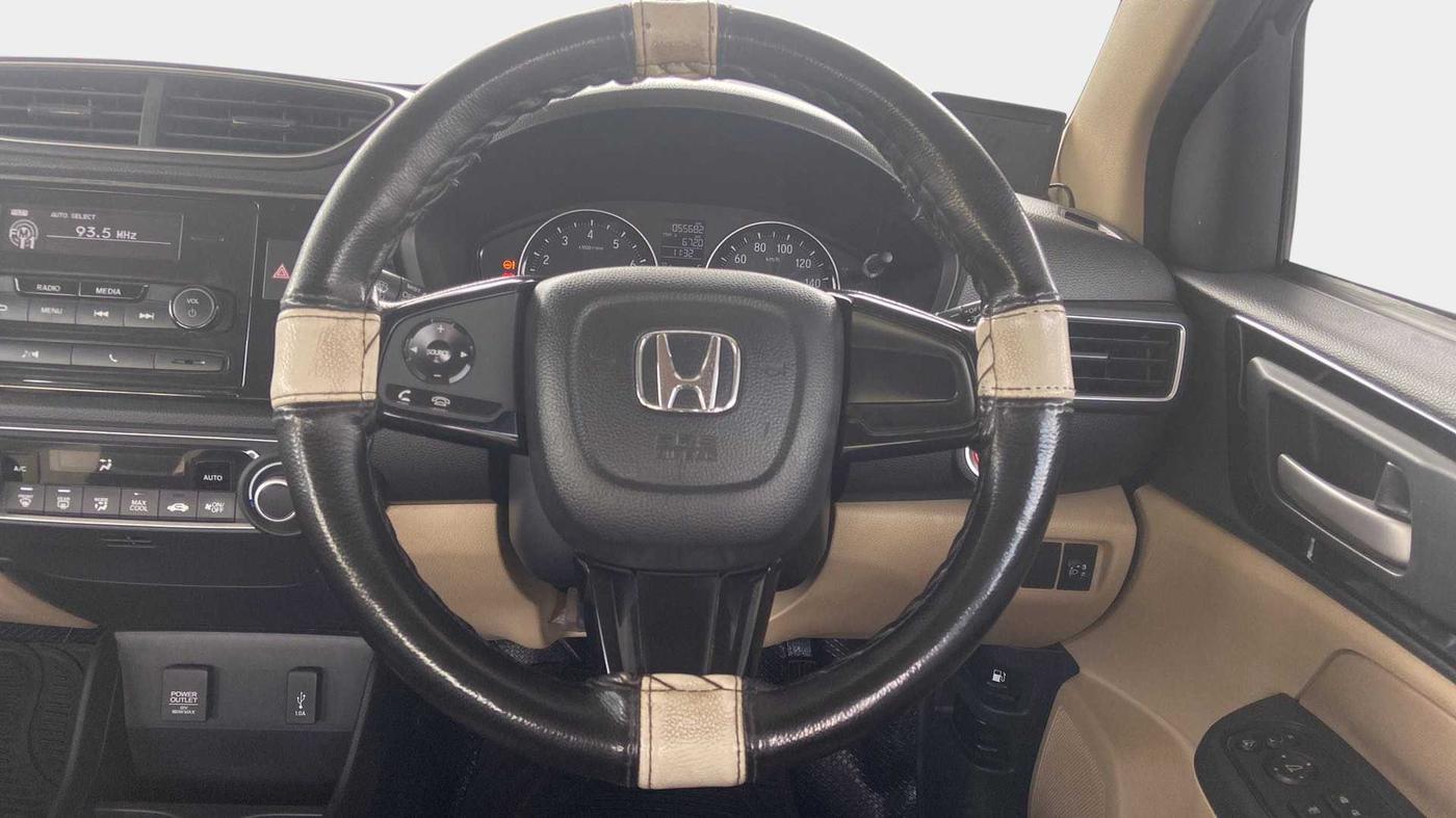 2018 Honda Amaze 1.2L I-VTEC V, Petrol, Manual, 55,710 km, Steering Wheel Close Up