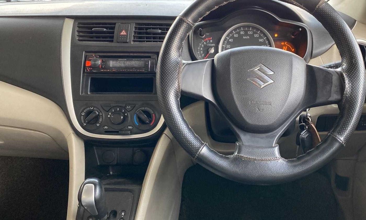 2017 Maruti Celerio VXI AMT, Petrol, Automatic, 94,750 km, Steering Wheel Close Up