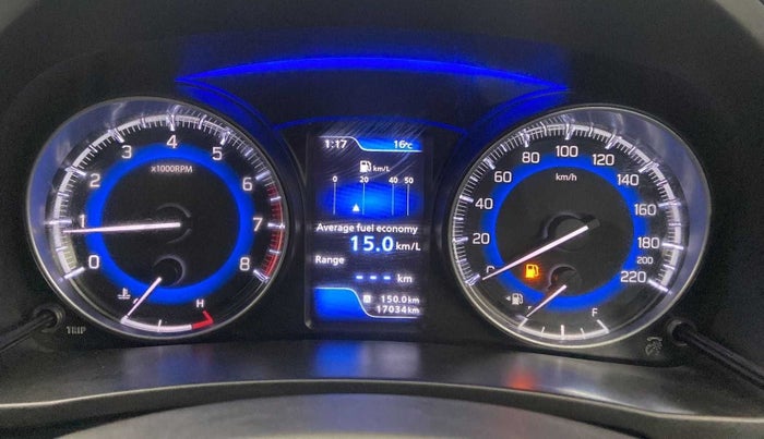 2020 Maruti Baleno ZETA PETROL 1.2, Petrol, Manual, 17,106 km, Odometer Image