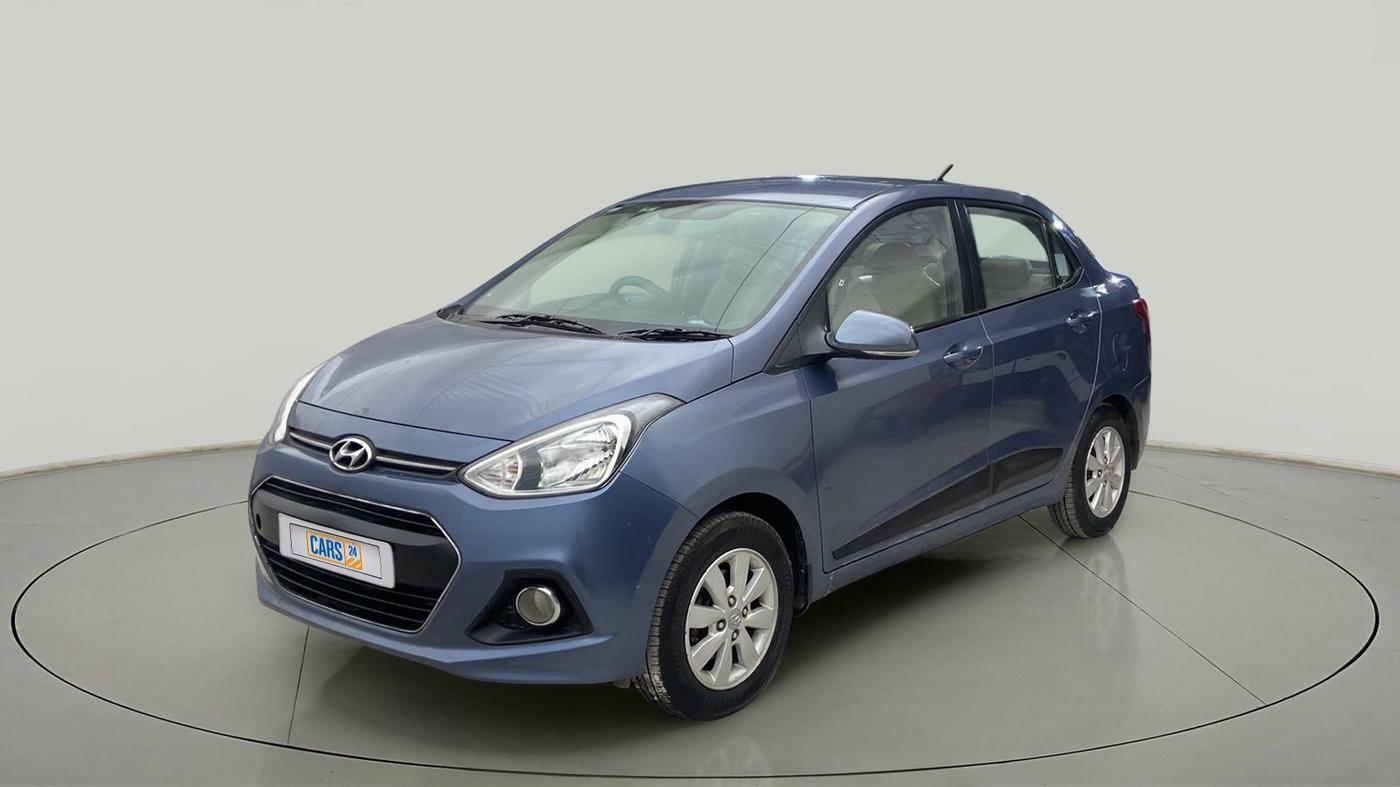2017 Hyundai Xcent SX 1.2, CNG, Manual, 69,702 km, Left Front Diagonal