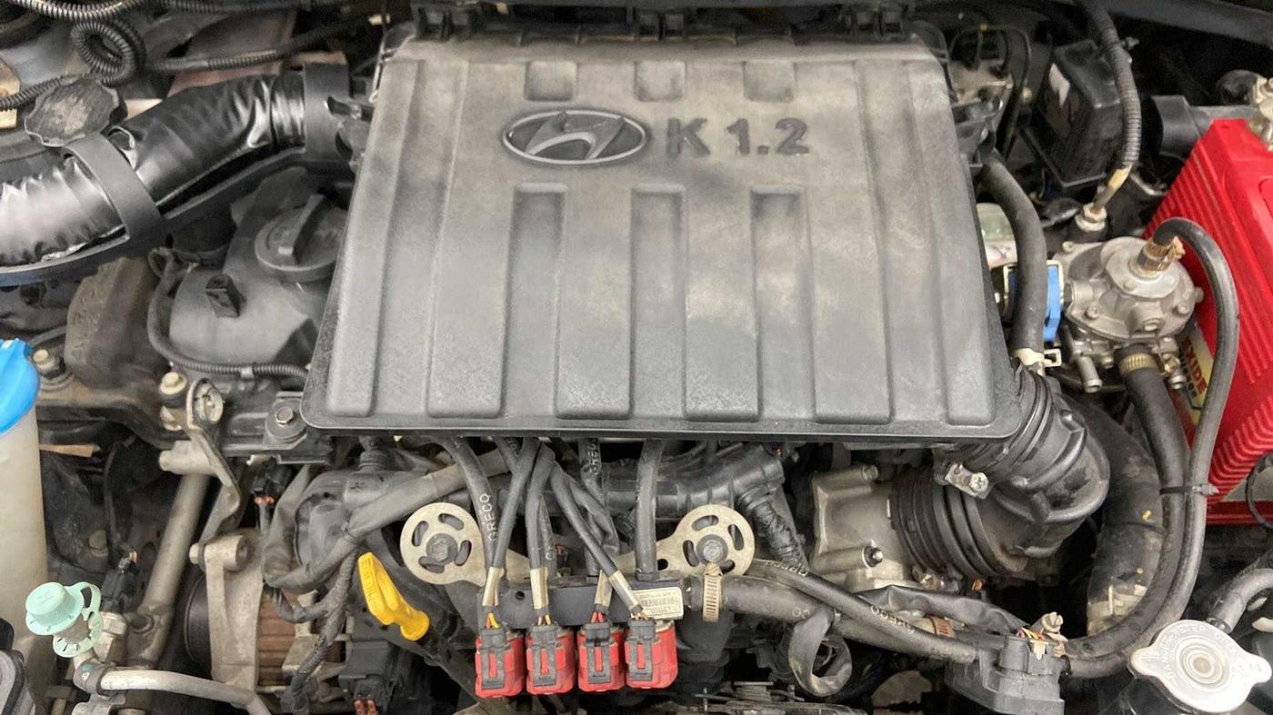 2017 Hyundai Xcent SX 1.2, CNG, Manual, 69,702 km, Open Bonet