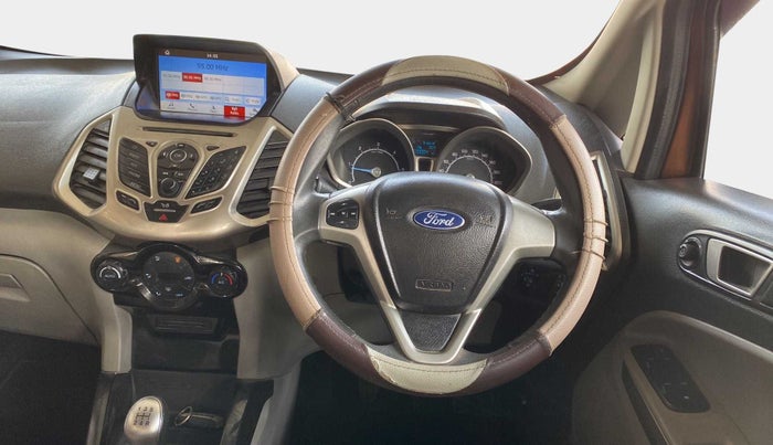 2017 Ford Ecosport TITANIUM 1.5L DIESEL, Diesel, Manual, 39,013 km, Steering Wheel Close Up