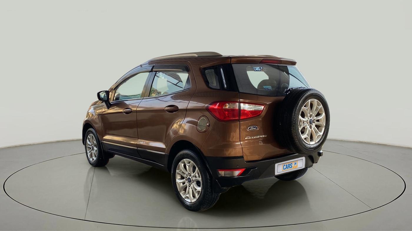2017 Ford Ecosport TITANIUM 1.5L DIESEL, Diesel, Manual, 39,013 km, Left Back Diagonal