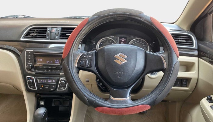 2016 Maruti Ciaz ZXI AT, Petrol, Automatic, 89,757 km, Steering Wheel Close Up