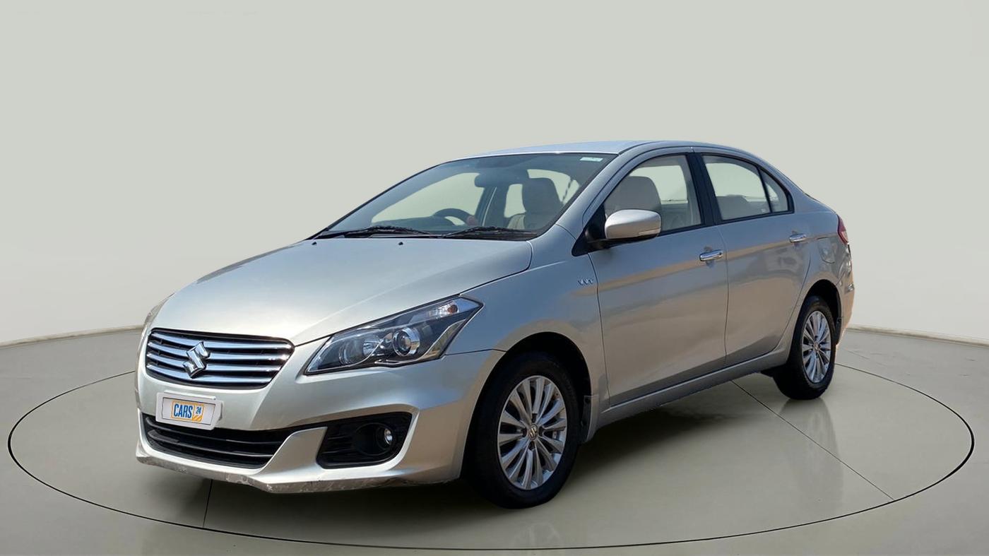 2016 Maruti Ciaz ZXI AT, Petrol, Automatic, 89,757 km, Left Front Diagonal
