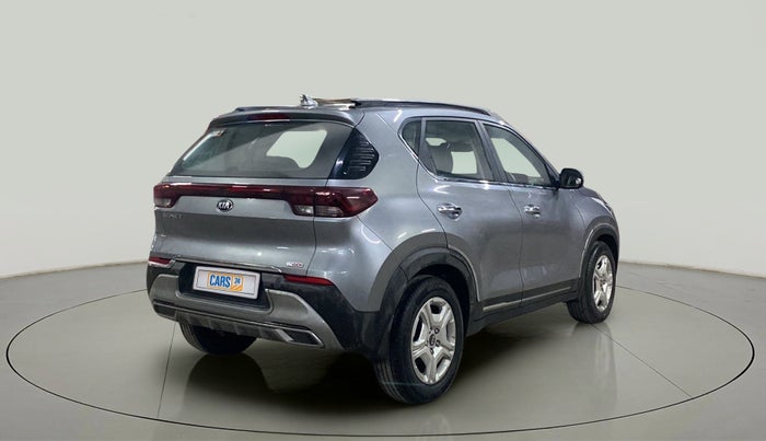 2021 KIA SONET HTX 1.0 IMT, Petrol, Manual, 28,755 km, Right Back Diagonal